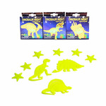 Stickers Colours 27355 Glow Dinosaur Night